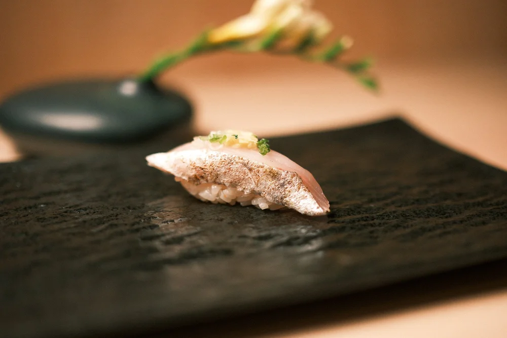 O Toro — dry-aged fatty tuna nigiri