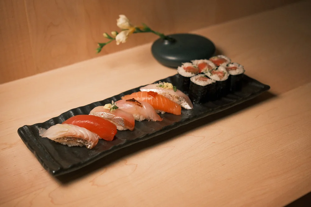 Premium nigiri sushi at Atto Sushi